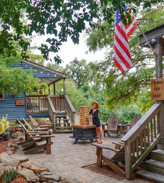 Neighbors-Kitchen-Yard-Bastrop-Texas-Small-Town-Colorado-River